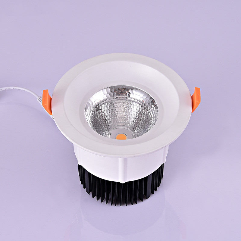 High Power COB Down Light 50W Recessed LED Downlight Fixture